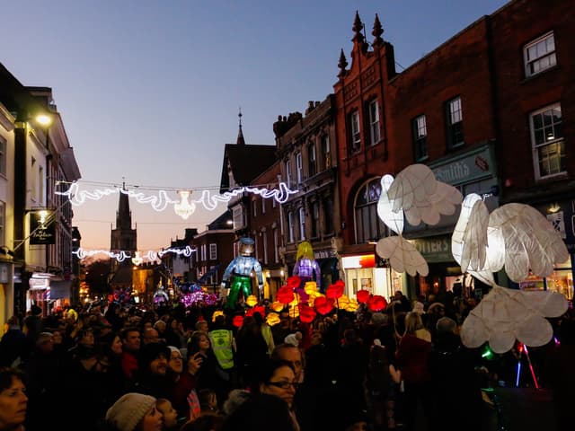 Lantern Parade and Christmas Lights Switch-On